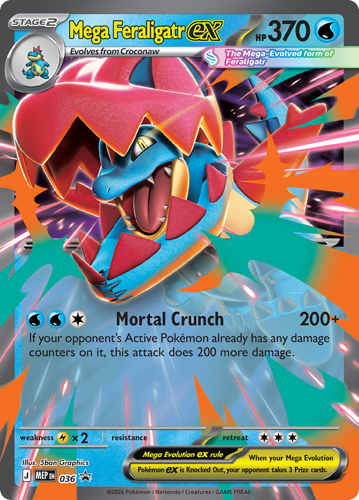 Mega Feraligatr ex