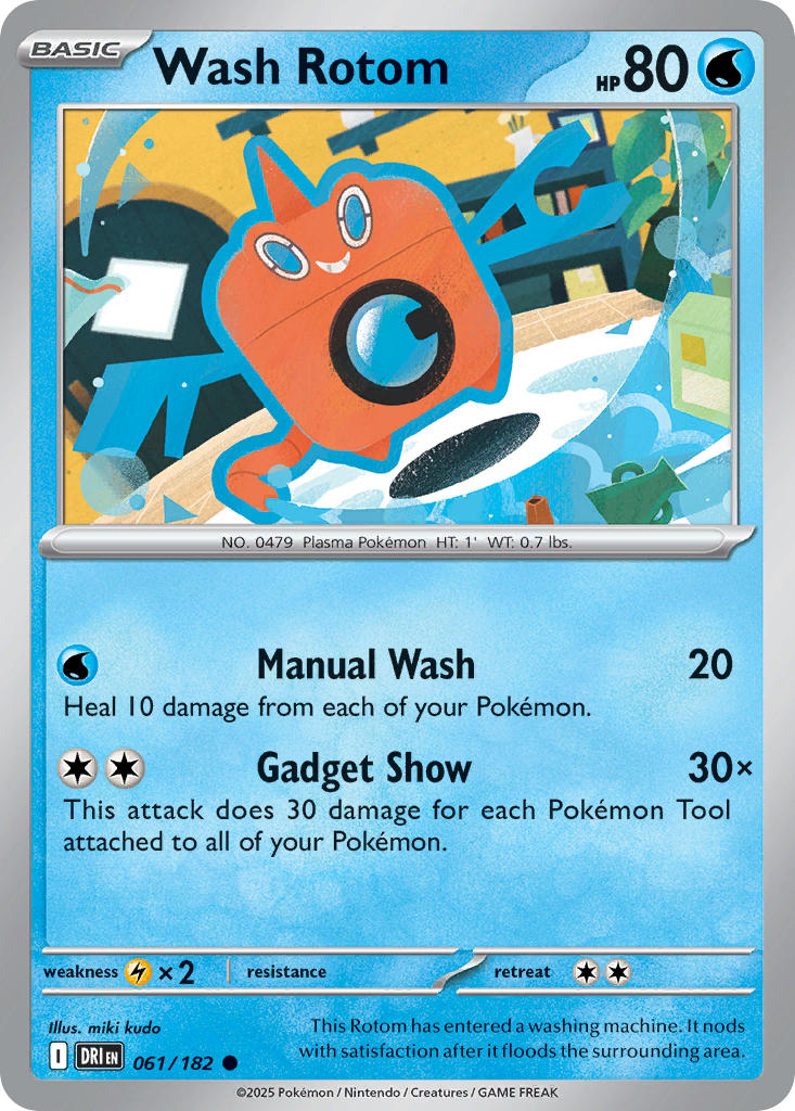 Wash Rotom