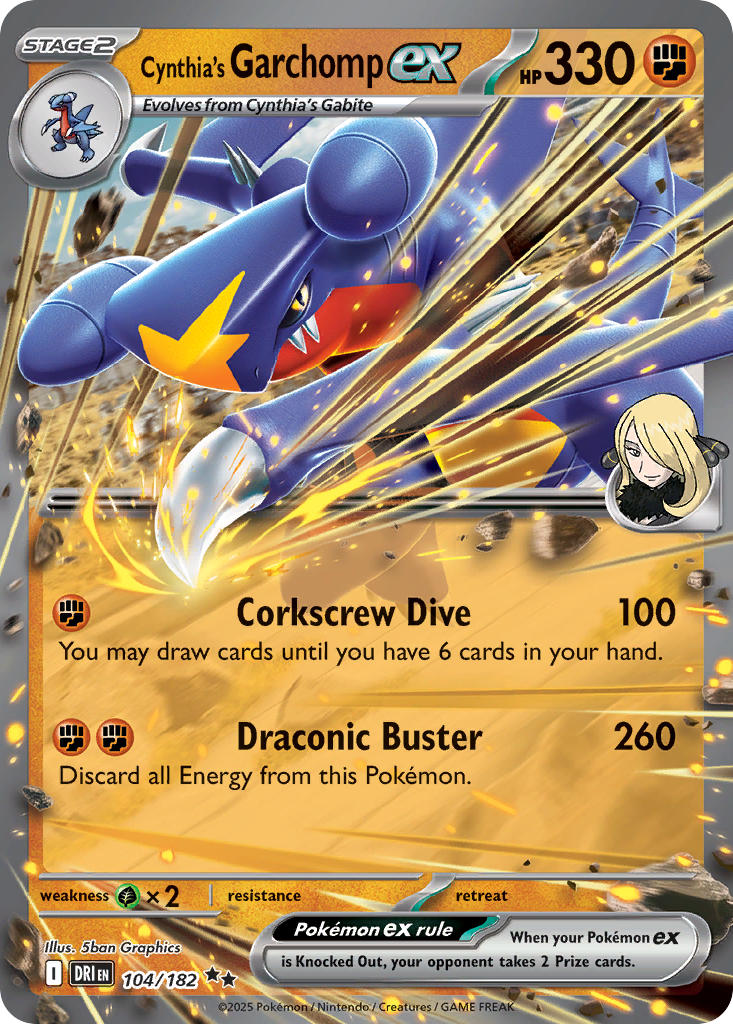 Cynthia's Garchomp ex