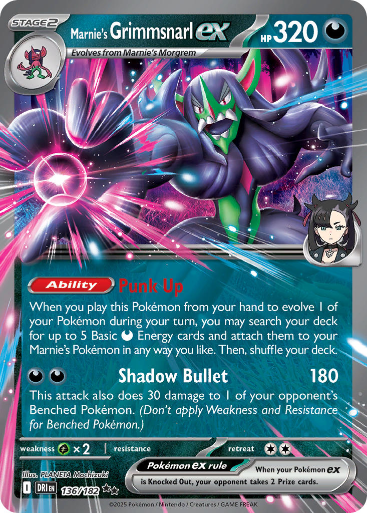Marnie's Grimmsnarl ex