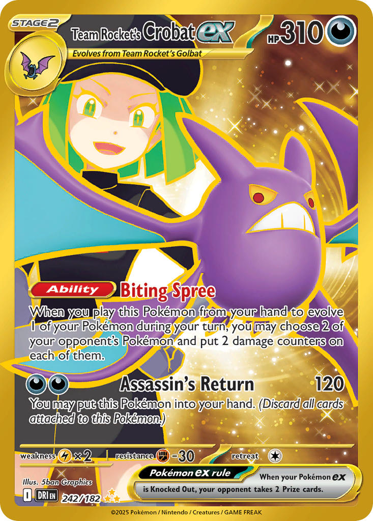 Team Rocket's Crobat ex