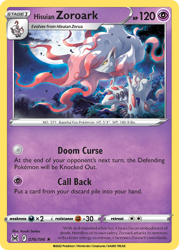 Hisuian Zoroark